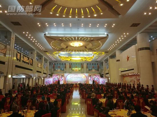 国防部举行2017年新春招待会