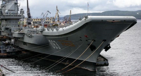 俄联合造船集团：库兹涅佐夫号航母将于2022年交付海军