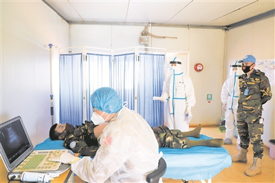 中国第11批赴南苏丹（瓦乌）维和医疗分队针严格规范落实诊疗程序