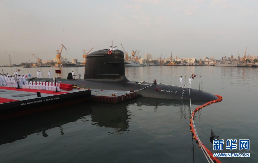 印度海军第三艘“鲉鱼”级潜艇服役