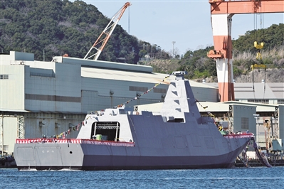 日本新型护卫舰下水引关注