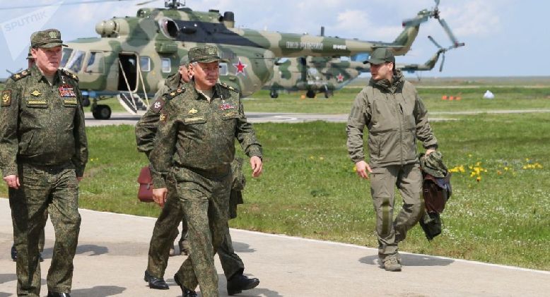 俄国防部：俄军部队继续从克里米亚演习地点返回驻地