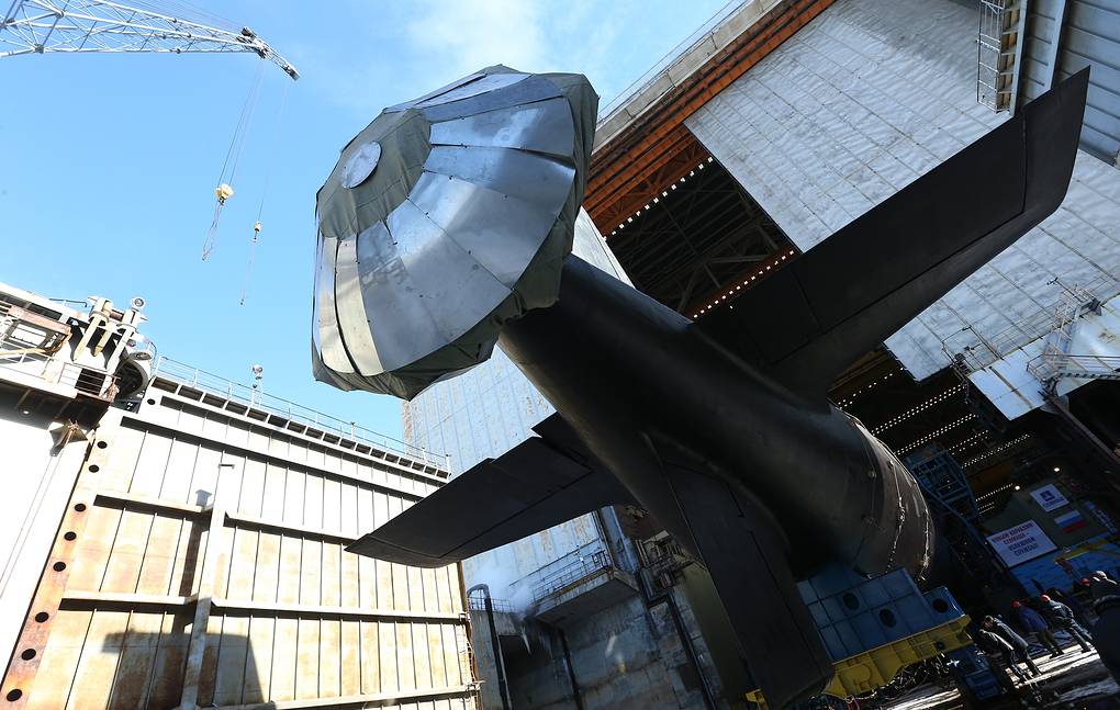 俄媒：全球首艘高超声速导弹核潜艇将交付俄海军