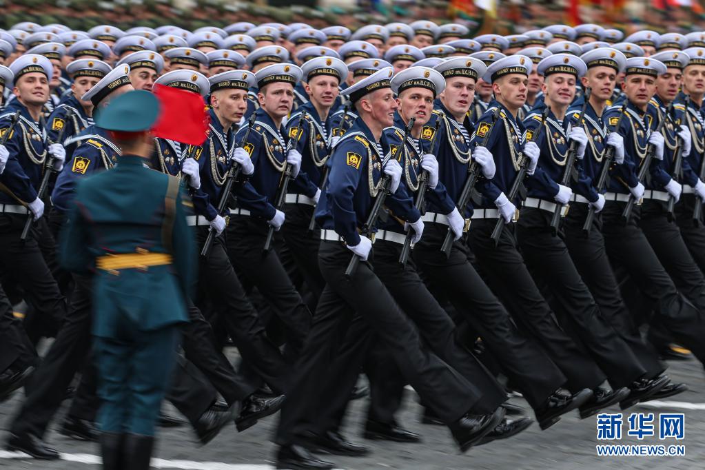 俄罗斯红场盛大阅兵纪念卫国战争胜利76周年