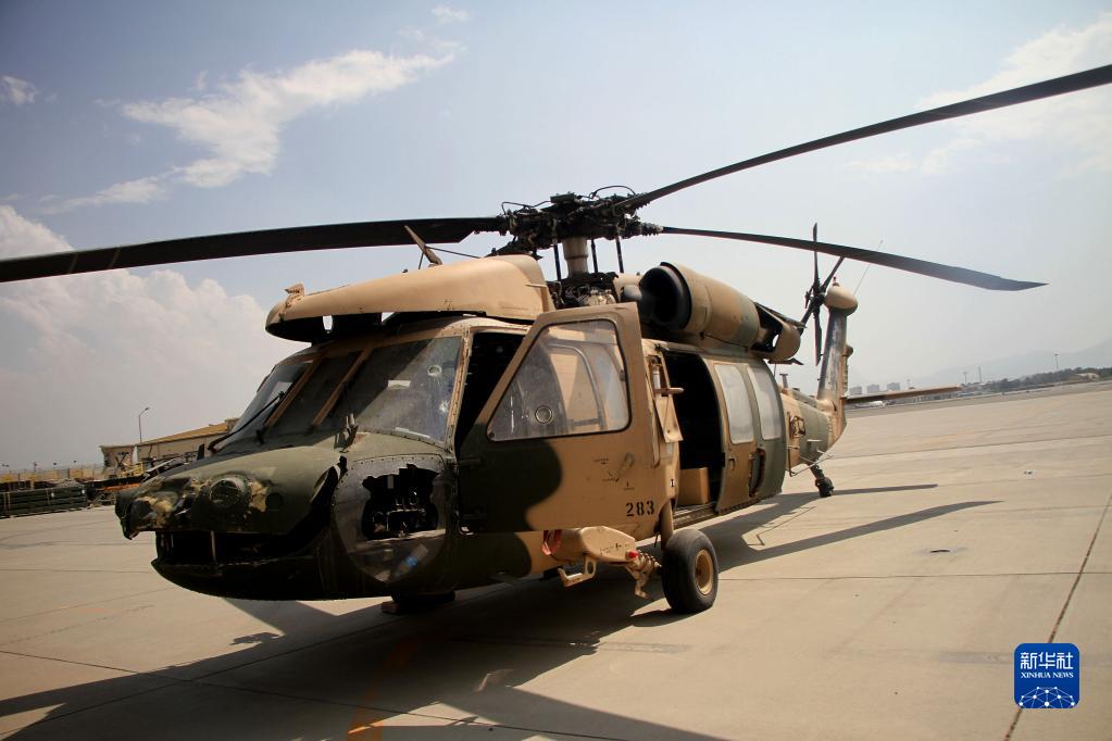 美军撤离后的喀布尔机场