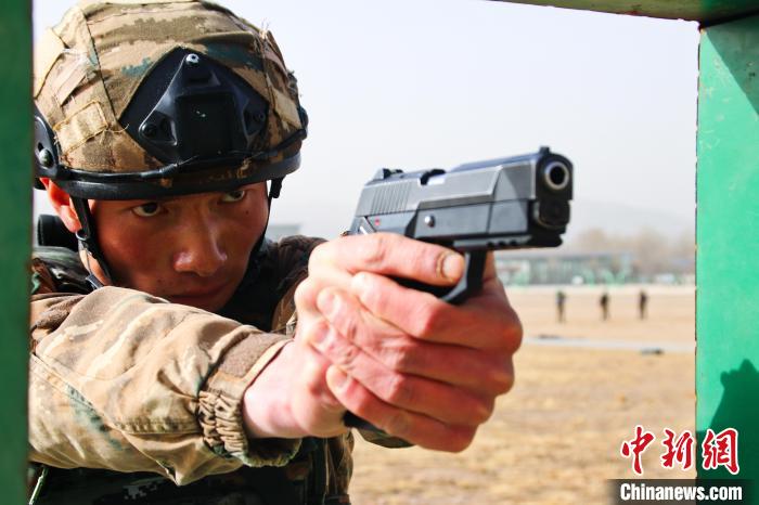 武警青海总队机动某支队掀起春季练兵热潮