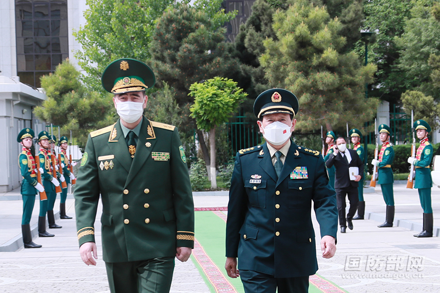 土库曼斯坦总统谢尔达尔·别尔德穆哈梅多夫会见魏凤和