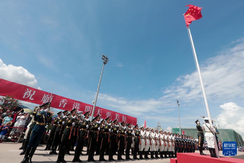 香江之畔，谱写“红军连”青春赞歌——驻香港部队某旅装步一连坚定举旗铸魂忠实履行使命记事