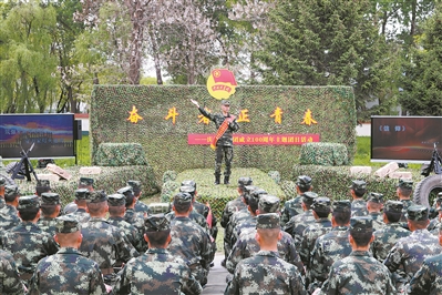 武警第一机动总队某支队优秀政治教员比武竞赛新闻观察