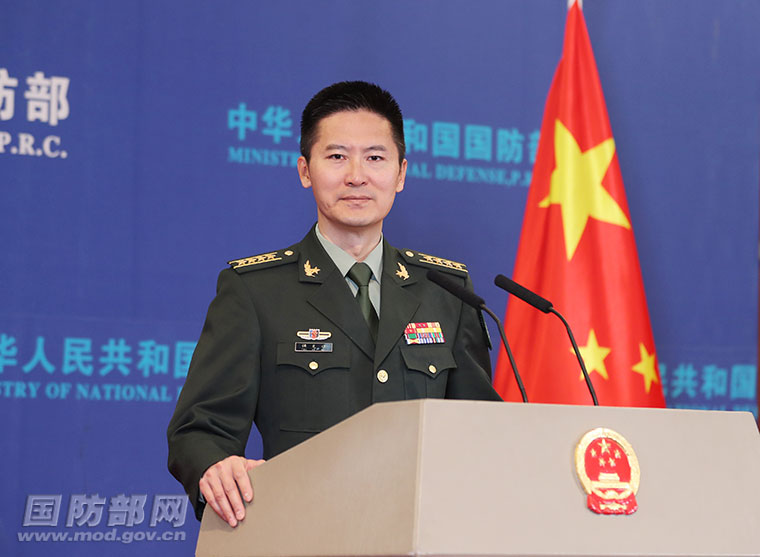 国防部新闻发言人谭克非就近期涉军问题答记者问