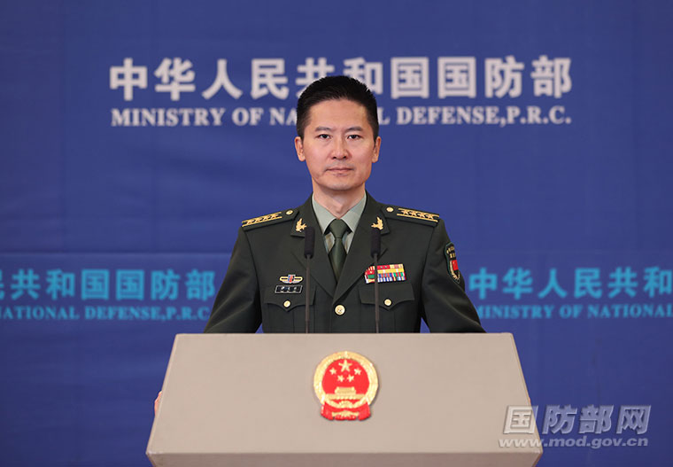 国防部新闻发言人谭克非就近期涉军问题答记者问