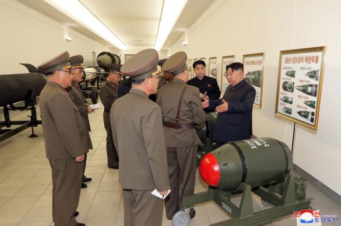 朝中社：金正恩指导朝鲜核武器兵器化工作