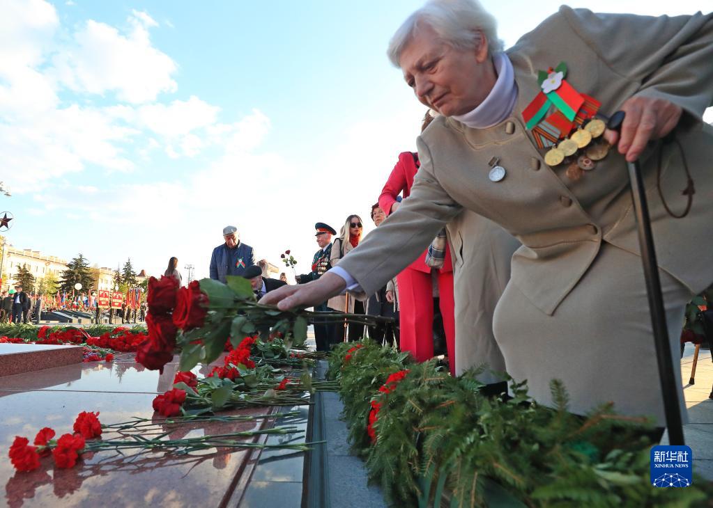 白俄罗斯纪念卫国战争胜利78周年