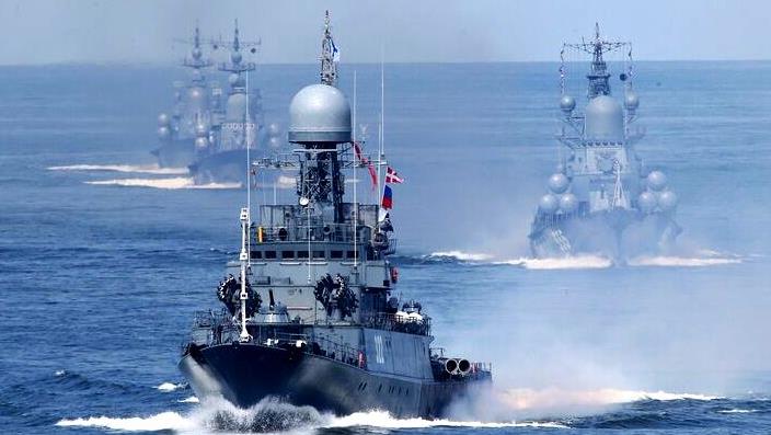 德媒：俄军在波罗的海演习 40艘舰船25架战机参演