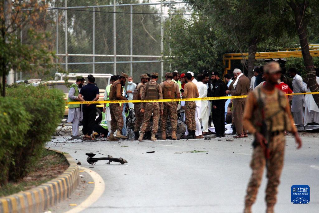 巴基斯坦白沙瓦市爆炸事件致8人受伤