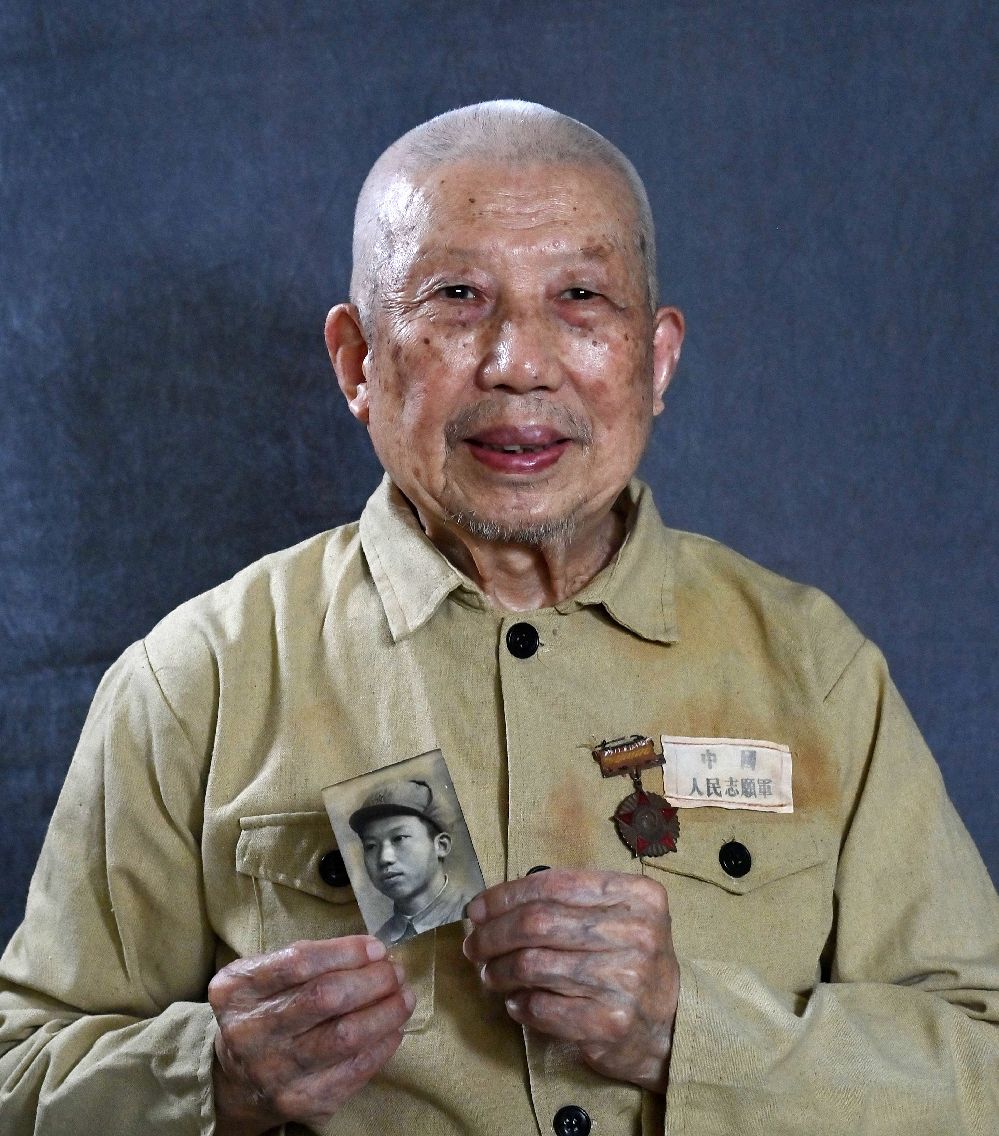 穿越70年，志愿军英雄与“青春之我”同框