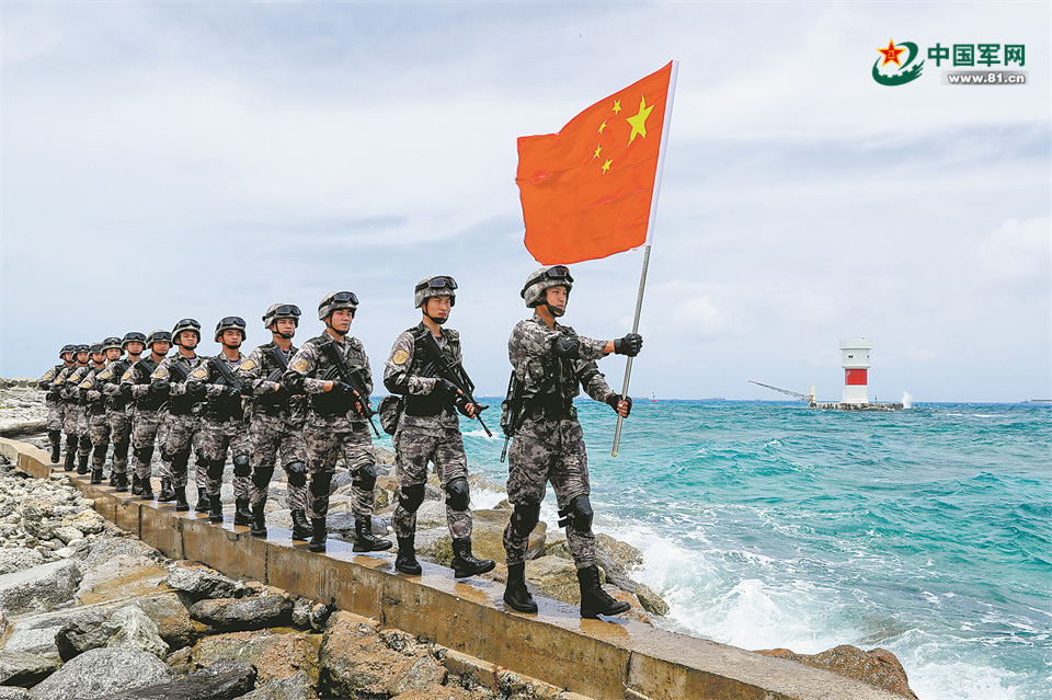 老兵的最后一次巡逻,主权碑见证南沙卫士代代相传不变的誓言