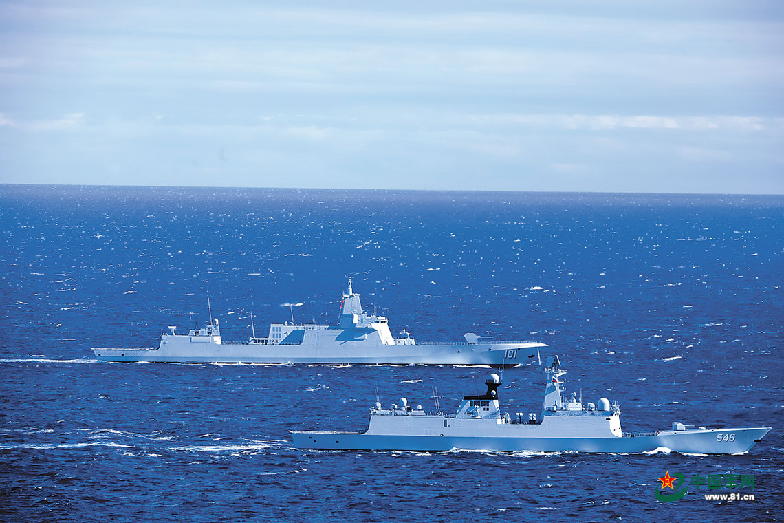 一支艦艇部隊的“數據遠航”