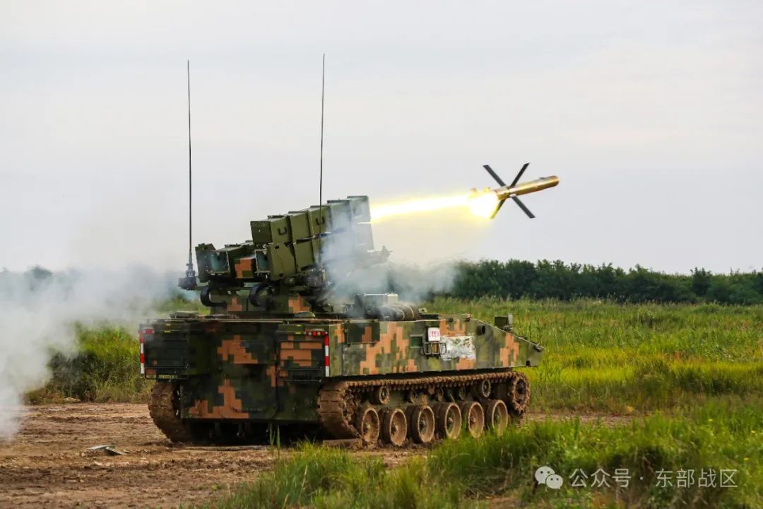 第72集团军某旅防空分队开展实弹射击训练
