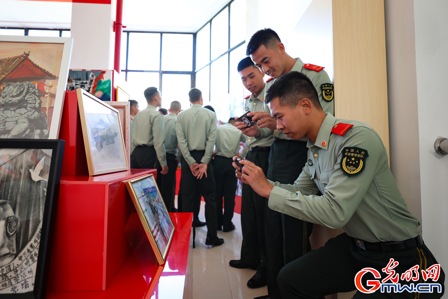 国庆期间 武警北京总队执勤第六支队开展多样文化活动