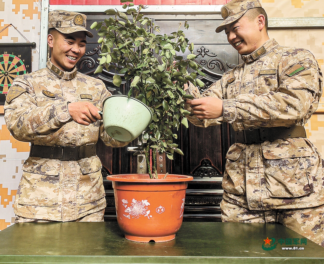 “高原戍边模范营”官兵戍边生活掠影