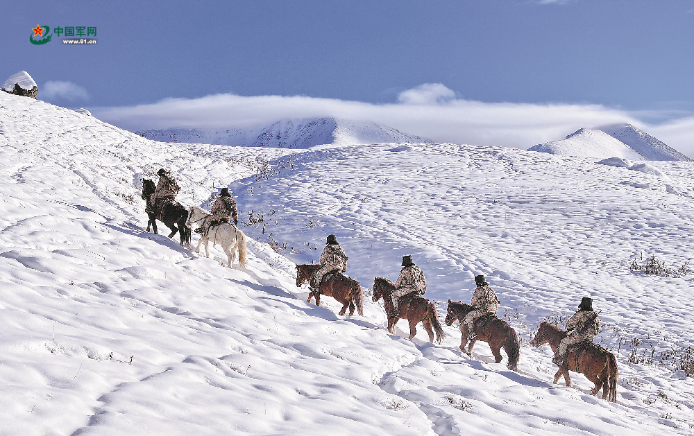 雪山无言，见证边防官兵赤胆忠诚