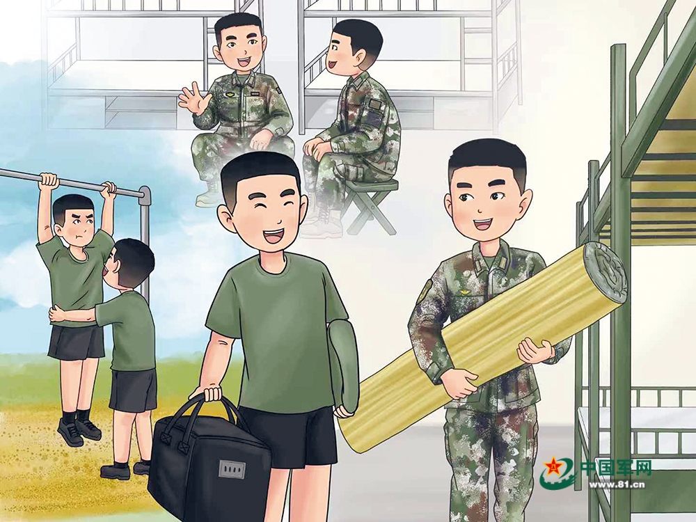 流动的床铺 让新排长补上知兵这一课