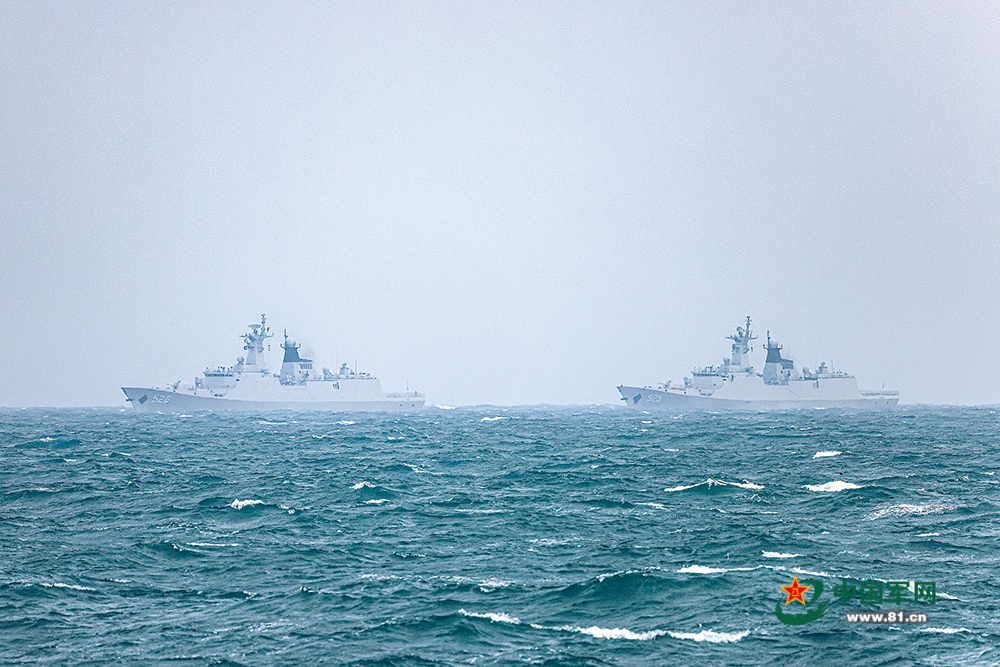 砺兵大洋——海军某支队舰艇编队训练掠影