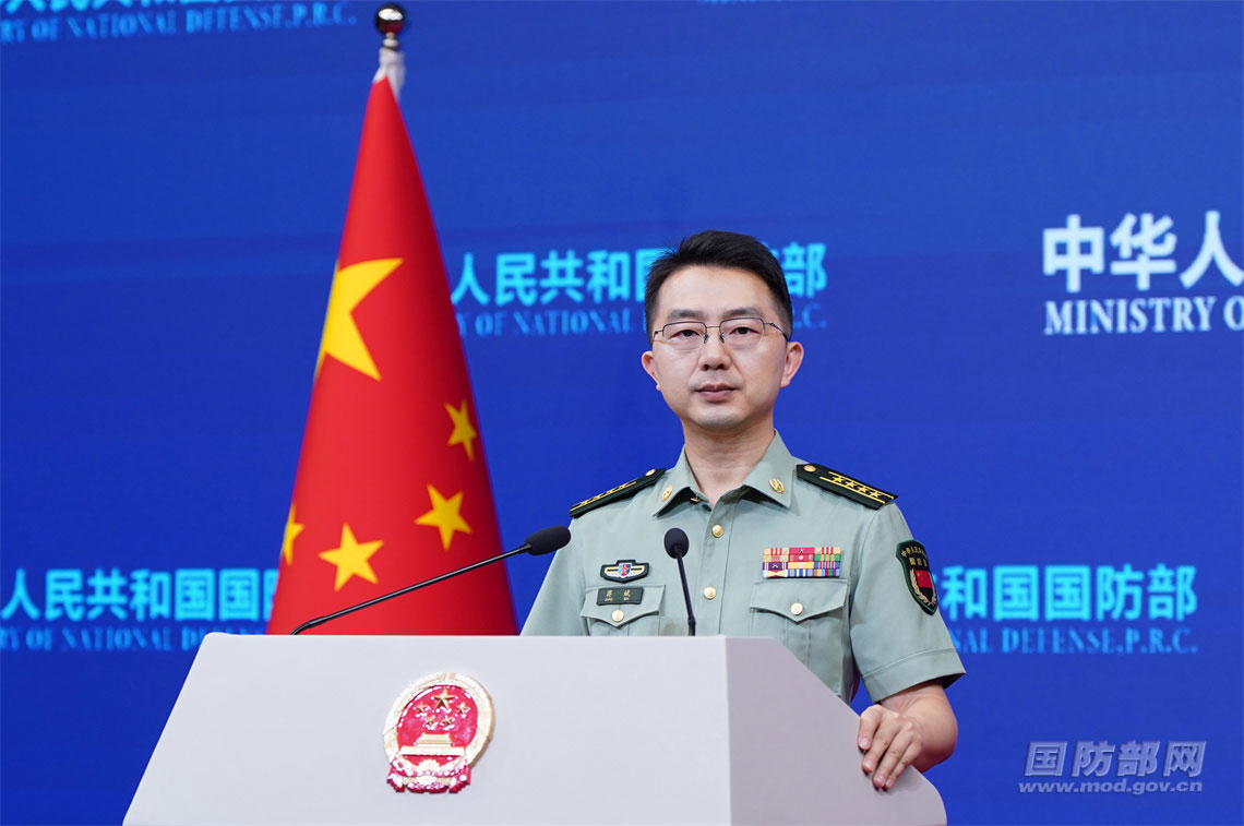 2025年7月上旬国防部例行新闻发布