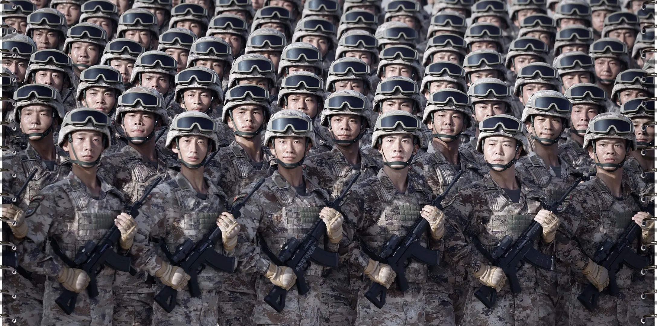 九三阅兵训练高清大图，来了！