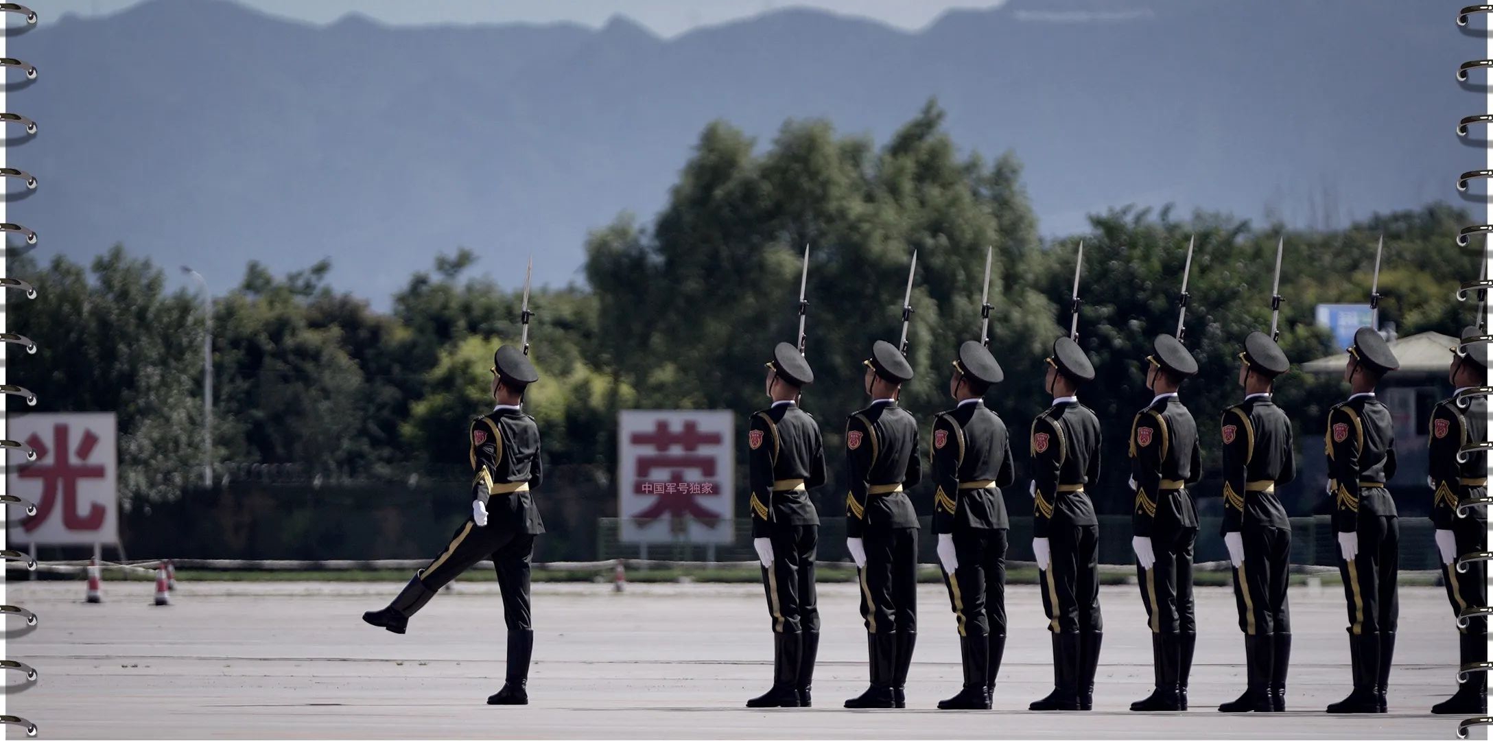 九三阅兵训练高清大图，来了！