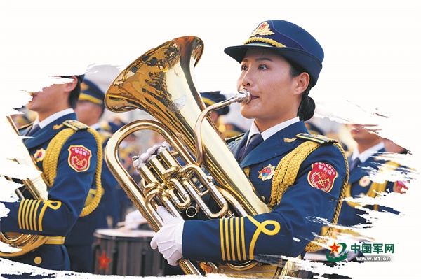 受阅荣光——参阅部队士兵速写
