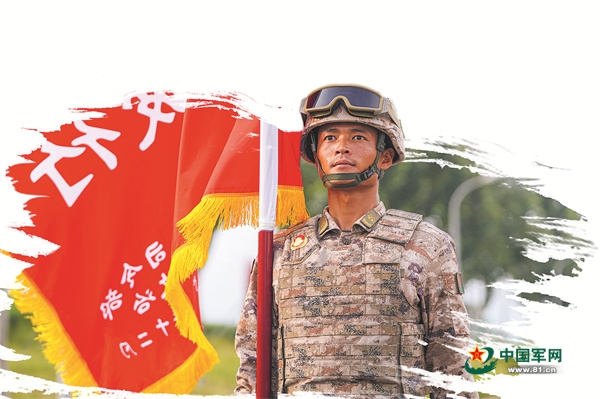 受阅荣光——参阅部队士兵速写