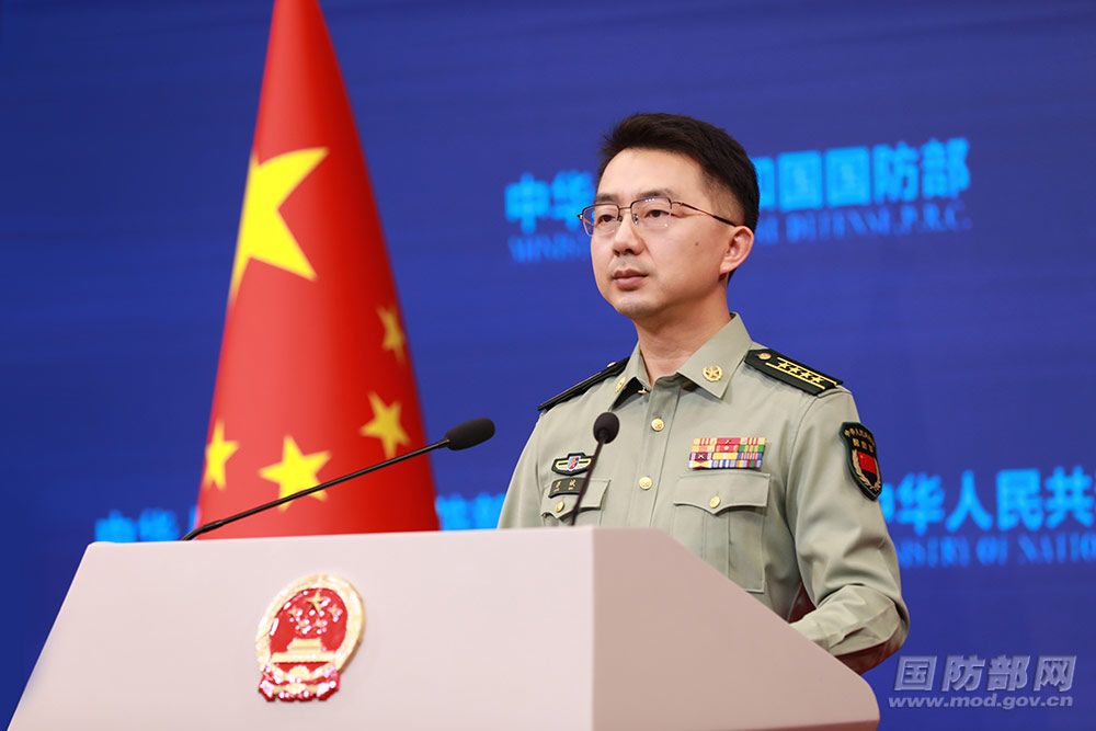2025年9月上旬国防部例行新闻发布
