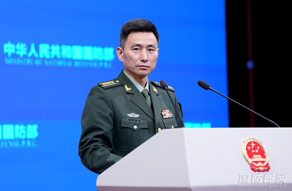 2025年10月国防部例行记者会文字实录
