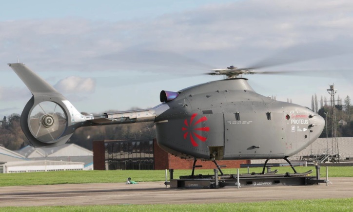 英国海军将试飞首款无人直升机