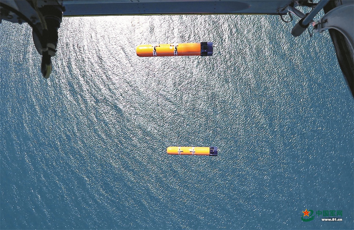 海军航空兵某部搜攻潜训练影像