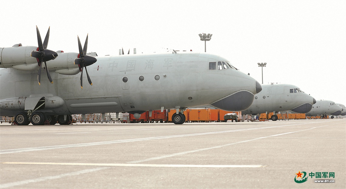 海军航空兵某部搜攻潜训练影像