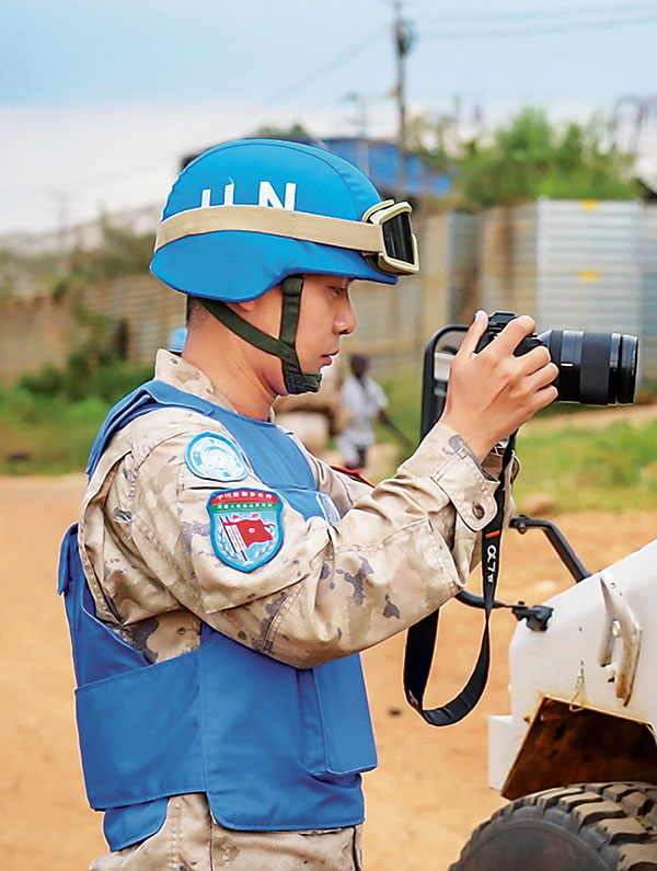 和平的“底片”:中国维和军人的朱巴守望