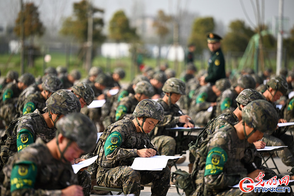 武警安徽总队合肥支队：沙场砺尖兵