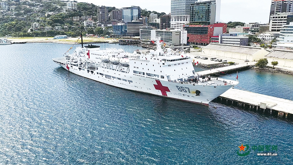 “丝路方舟”号医院船离开巴新启程回国 05a497c169d25b691035a06cd33d2726.jpg