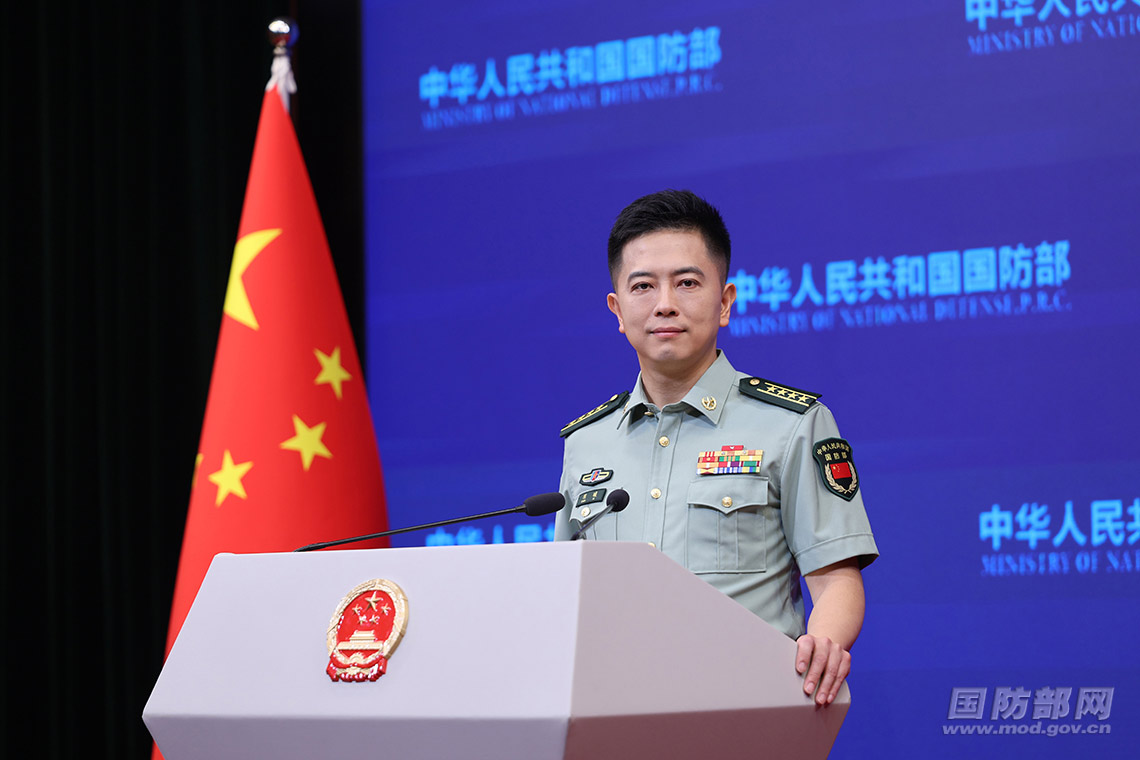 2026年6月中旬国防部例行新闻发布