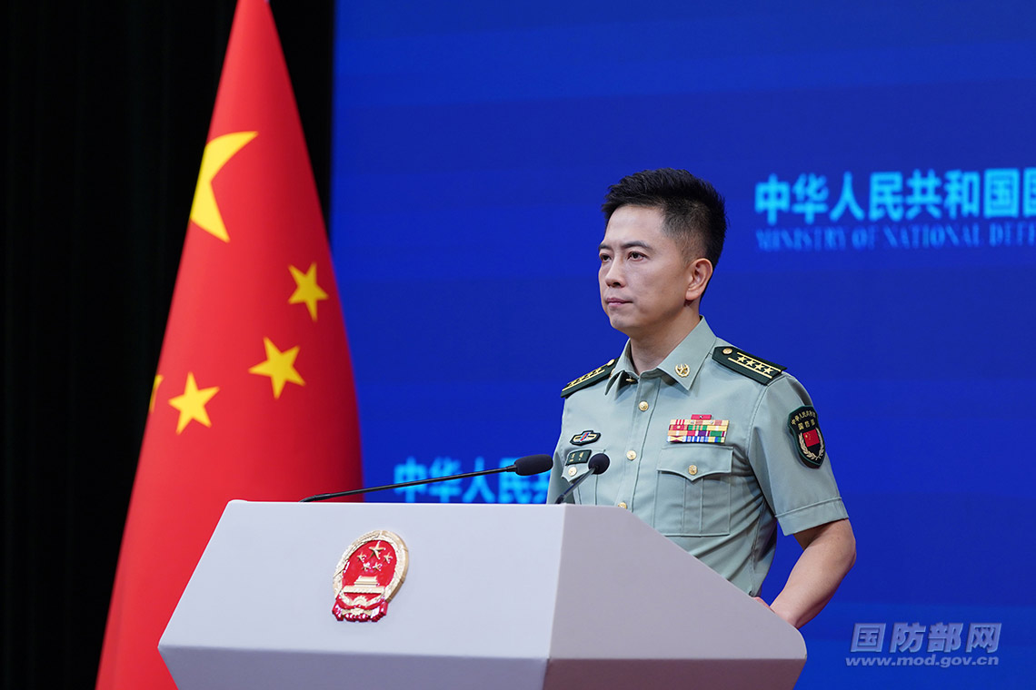 2026年6月中旬国防部例行新闻发布