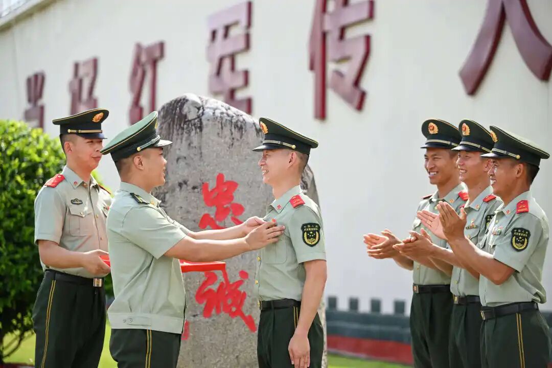 武警江西总队赣州支队瑞金中队传承长征精神坚定理想信念纪实