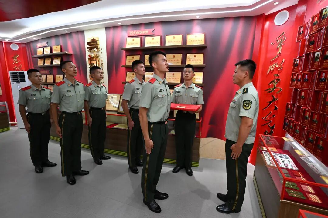 武警江西总队赣州支队瑞金中队传承长征精神坚定理想信念纪实