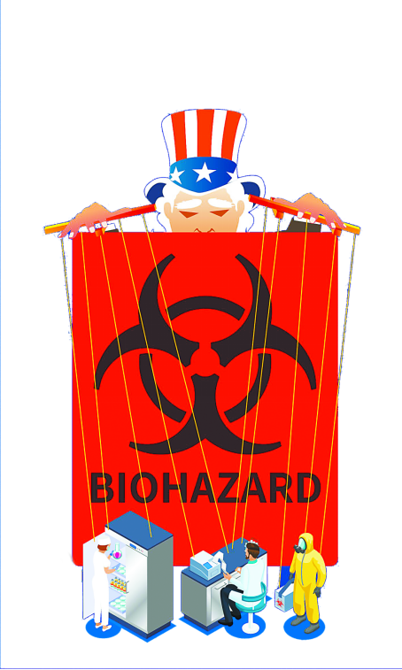一层层掀开美国面具！海外生物实验室是美“军事帝国”伸向世界的黑手