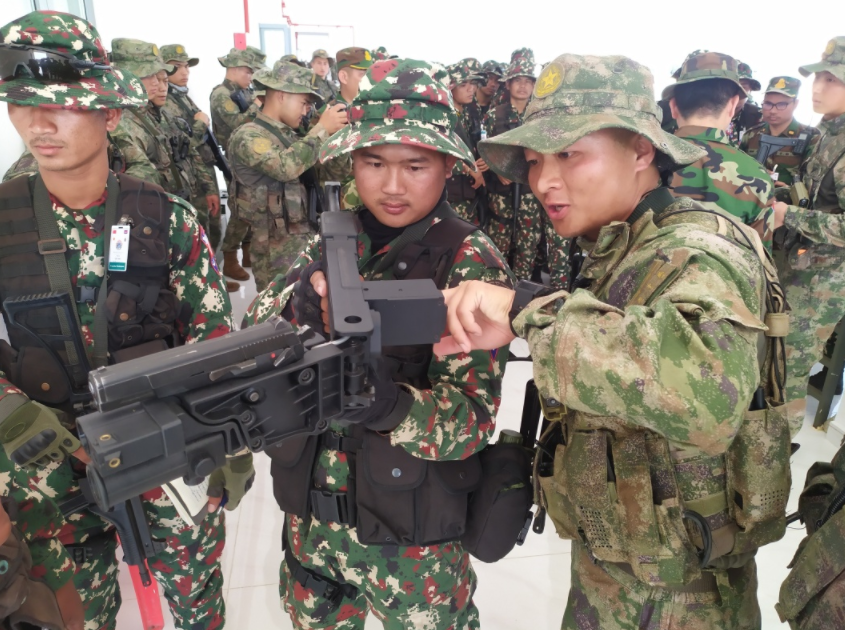 中柬“金龙-2023”联演官兵开始联合适应性训练