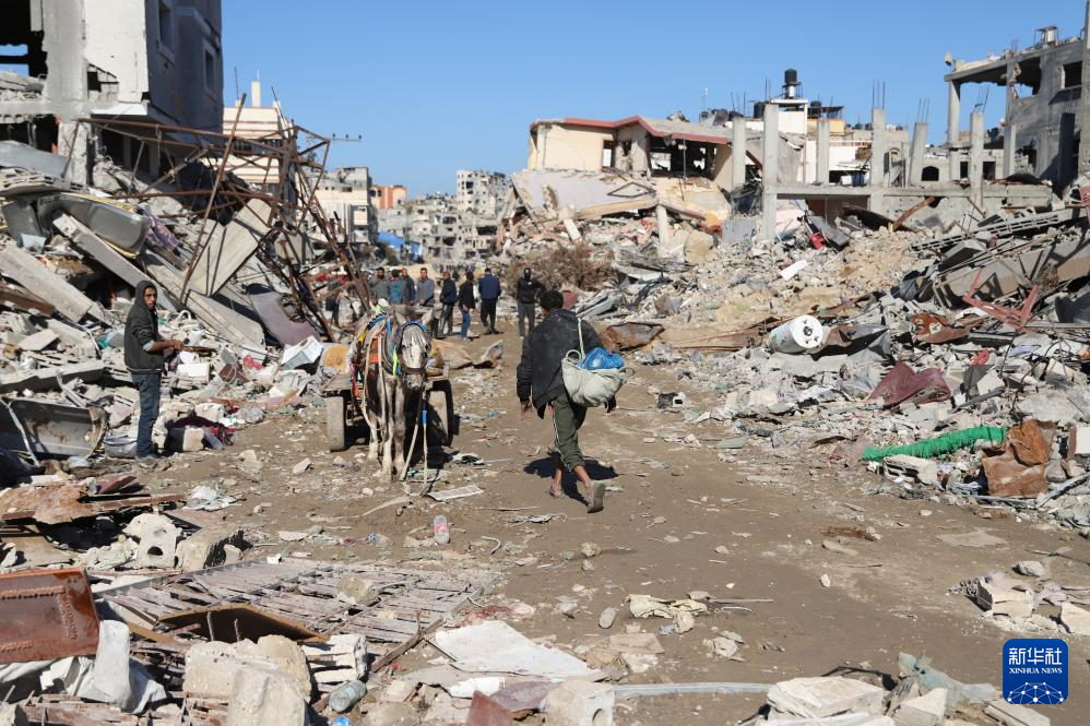 加沙城：废墟中的生活