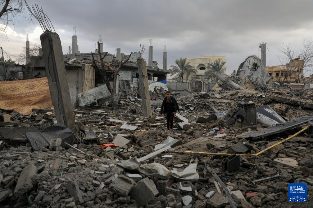 加沙地带：废墟