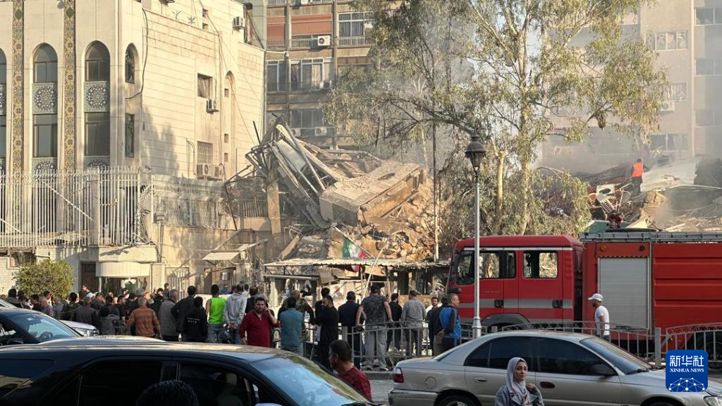 伊朗驻叙使馆建筑遭导弹袭击至少5人死亡